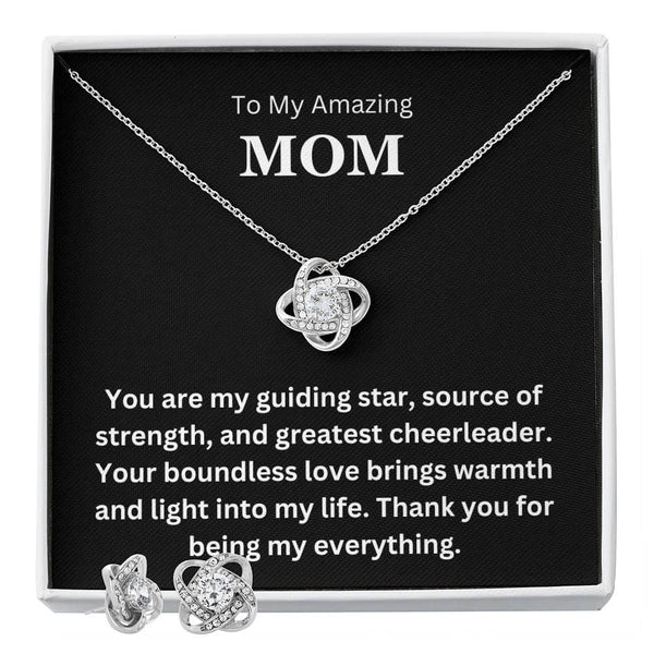 Shop Love Knot Necklaces for Mom-To My Amazing Mom - Whatever You Like Shop, LLC